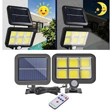 120 LED IP65 Waterproof LED Solar Wall Light